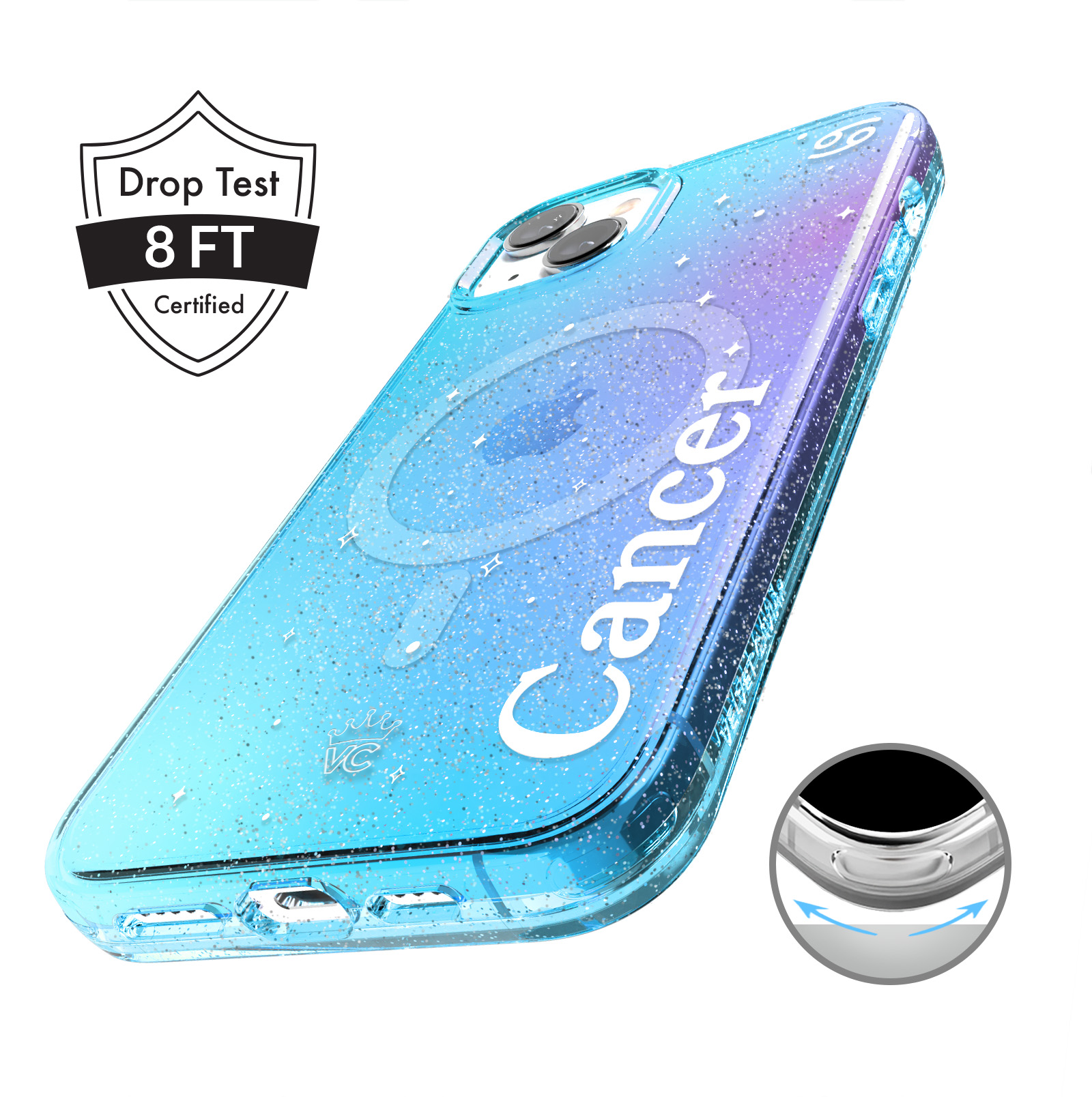Sanctuary Cancer Awareness iPhone Case - Protective Cover for iPhone 12/13/14 Pro Max with Inspirational Design - Perfect for Survivors, Supporters & Healthcare Workers