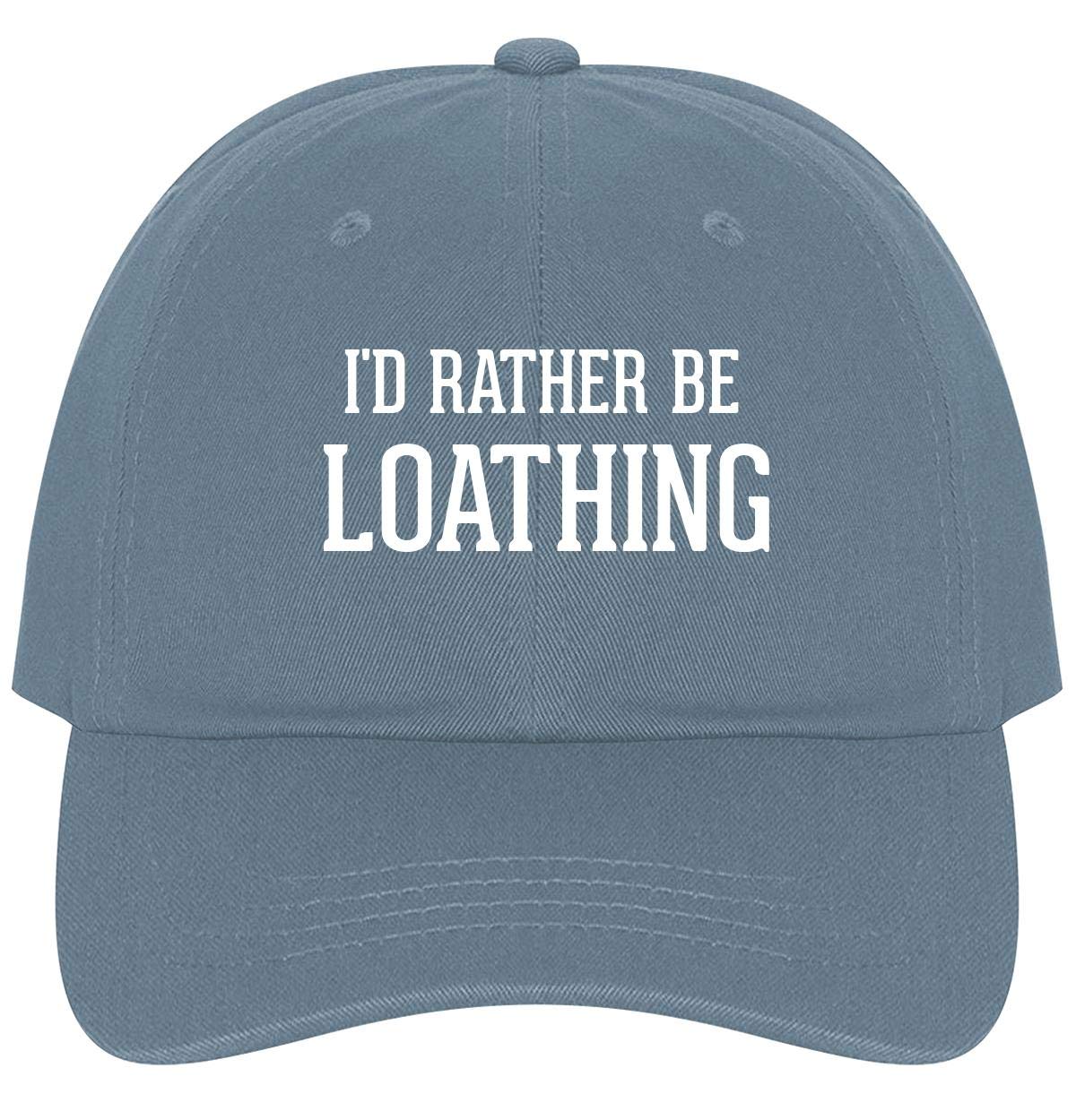 I'd Rather Be Loathing - Adjustable Dad Hat for Men, Comfortable Cotton Baseball Cap for Everyday Wear, Outdoor Activities & Casual Style