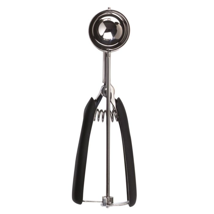 OXO Cookie Scoops - Stainless Steel Ice Cream Scoop with Comfortable Grip - Perfect for Baking, Ice Cream, Cookie Dough & Melon Balls