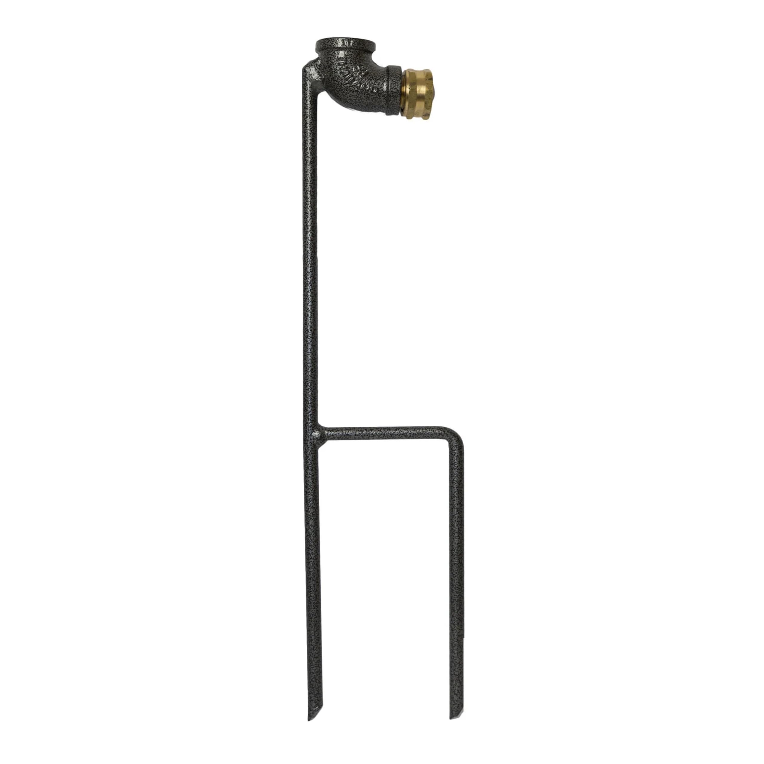 Yard Butler Step Spike Sprinkler Stand - Heavy Duty Metal Sprinkler Holder for Lawn & Garden Irrigation - Stable Dual Spike Design for Even Watering - Perfect for Grass, Flowers, and Landscaping Areas