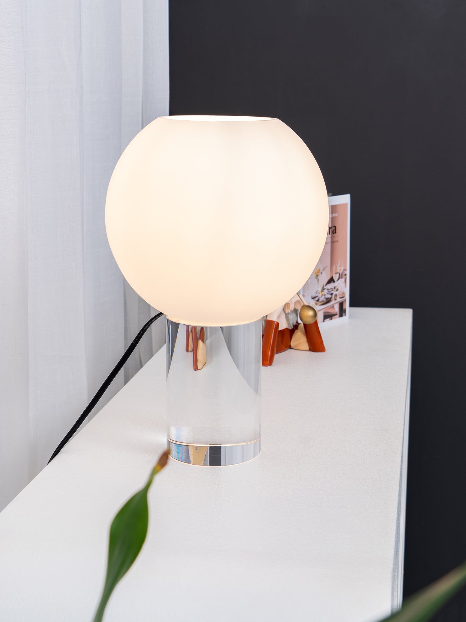Modern LED Table Lamp for Bedroom & Living Room - Adjustable Brightness, USB Charging Port, Night Light for Reading, Working, and Relaxing