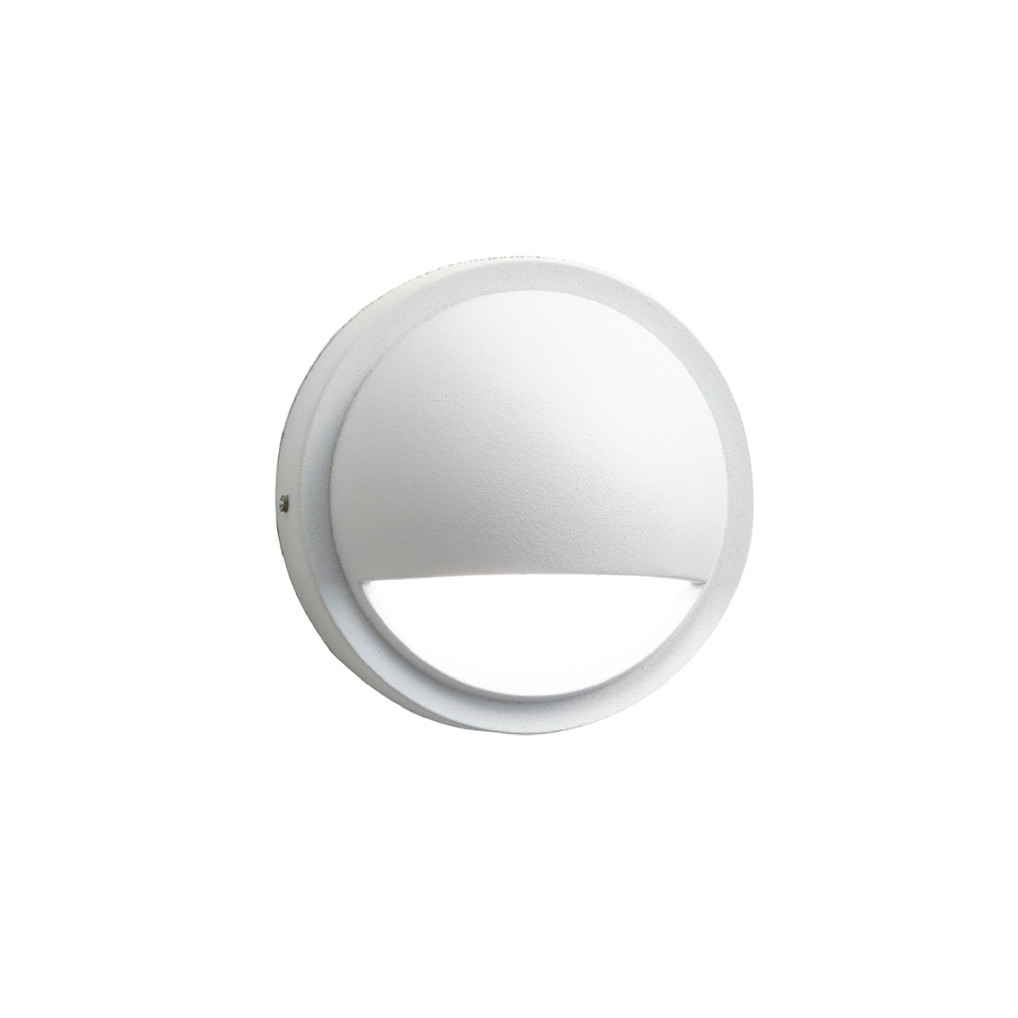 12V LED Deck Light Half Moon 2700K Warm White - Waterproof Outdoor Lighting for Stairs, Patio, Garden, and Pool Area