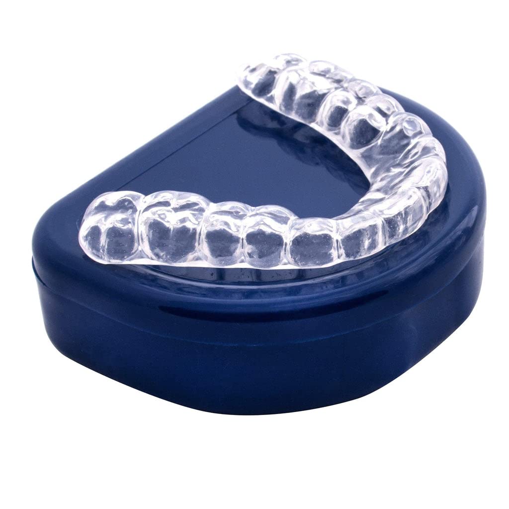 JS Dental Lab Night Guard for Teeth Grinding & Clenching - Upper or Lower Teeth Protector for Bruxism Relief | Comfortable Sleep Aid for TMJ & Jaw Pain
