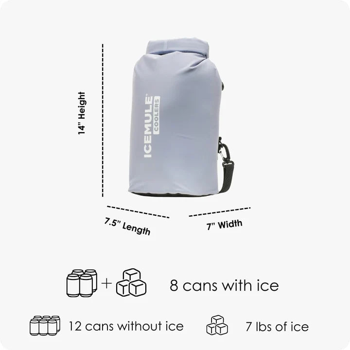 Icemule Classic Mini 9L Soft Cooler Backpack - Lightweight Insulated Lunch Box for Hiking, Camping & Beach - Leakproof Portable Cooler for Picnics, Travel & Outdoor Adventures