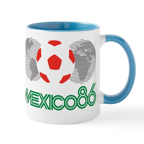 White/Blue Inside - Mexico 86 Mug