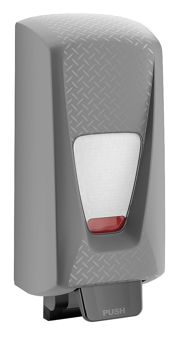 5000mL Gray Soap Dispenser - Large Capacity for Kitchen, Bathroom, or Commercial Use