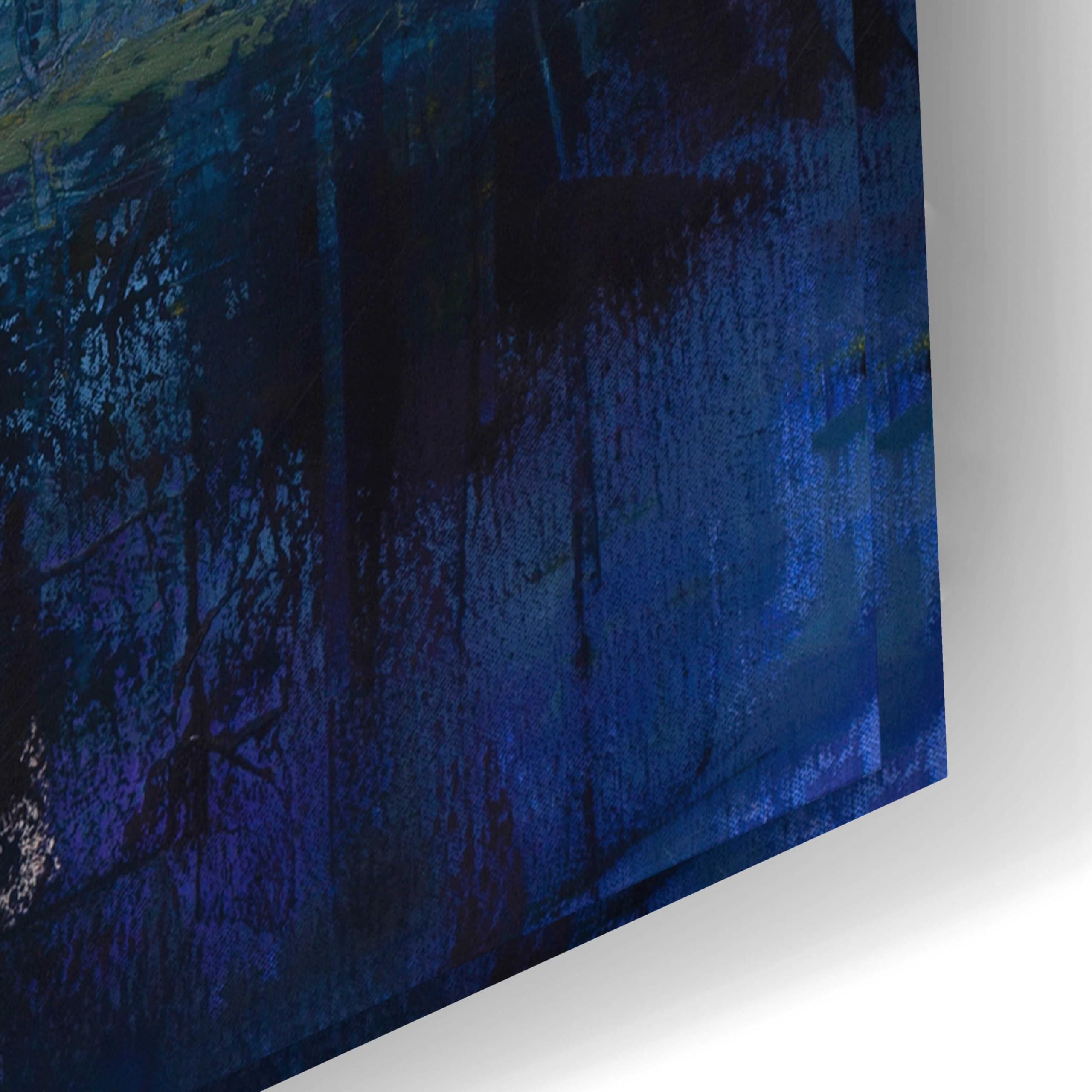Patrick Dennis 'Divine Perfection' Acrylic Glass Wall Art - 24x16 Inches Modern Abstract Painting for Living Room, Bedroom & Office Decor