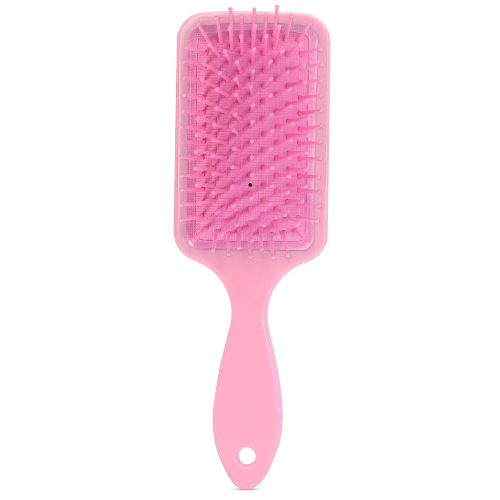 Iscream Sprinkle Sparkle Paddlebrush - Detangling Hair Brush for Kids & Adults, Glitter Handle for Shower & Travel Use