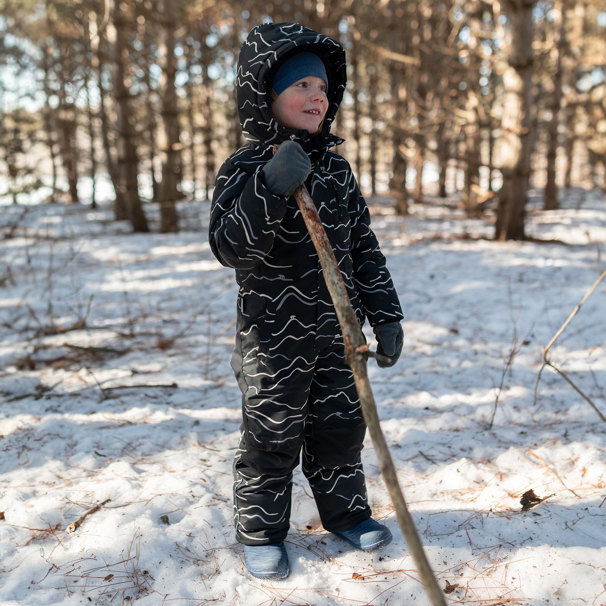 JAN & JUL Waterproof Insulated Snow Suit for Toddlers & Kids - Winter Outdoor Play, Skiing & Snowboarding Gear for Boys & Girls