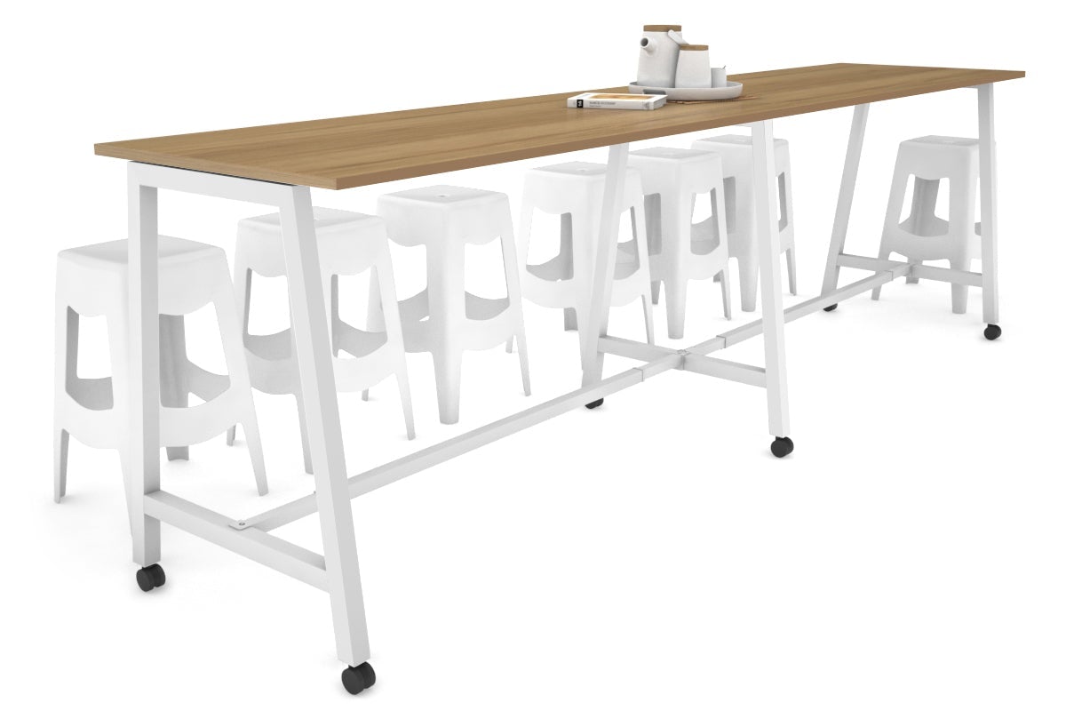 Quadro A Legs Large Counter Table - 3600L x 700W - Durable Metal Frame for Kitchen, Bar, Restaurant & Commercial Use
