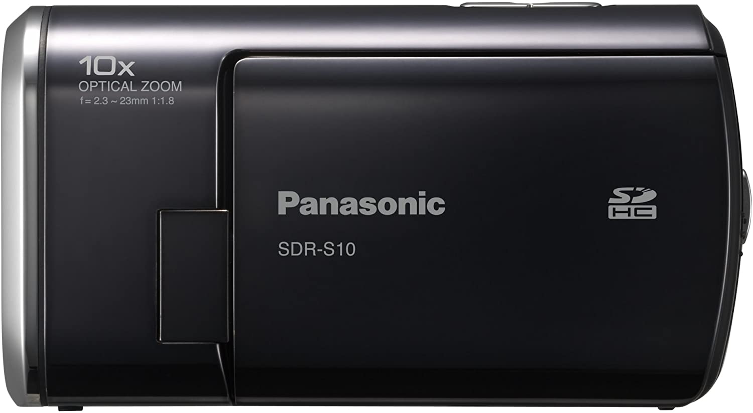 Panasonic SDR-S10 HD Camcorder - 1080p Video Recording, 50x Optical Zoom, Image Stabilization - Perfect for Travel Vlogging, Family Events & Outdoor Adventures