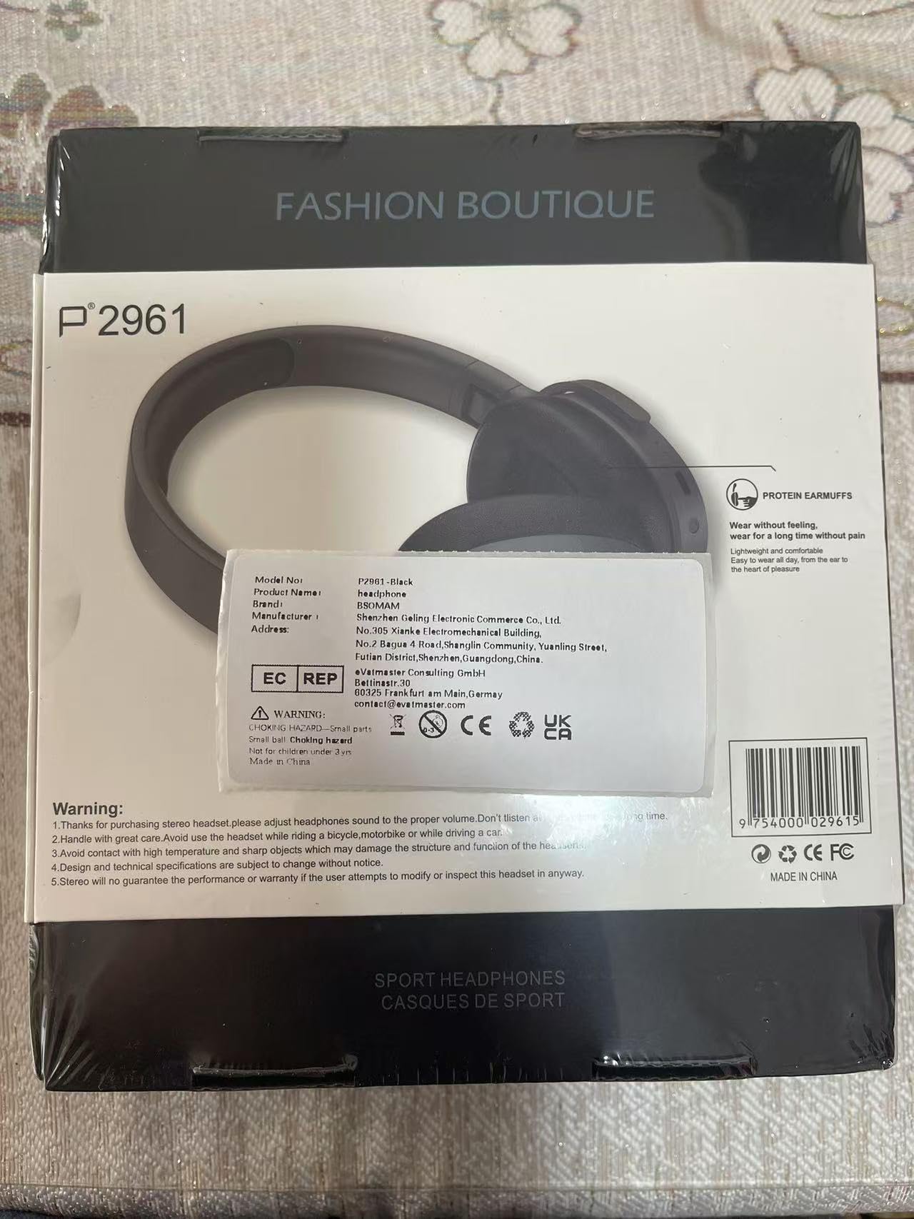 Premium Wireless Bluetooth Headphones with HiFi Sound, Foldable Design & Active Noise Cancelling - Adjustable Over-Ear Headset with Built-in Mic, Bluetooth 5.1 for Sports, Travel & Work (Black) - Perfect for Gym, Commuting & Home Office Use