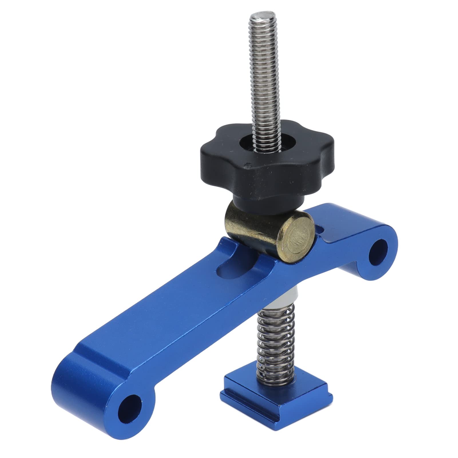 High Strength Aluminum Alloy + ABS T-Track Clamps Set - Heavy Duty Hold Down Clamps for Woodworking & Metalworking | Perfect for CNC Routing, Table Saw Jigs & DIY Projects
