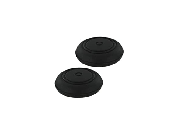 WhiteCrystal UFO Design Soft Silicone Thumb Grip Caps - 2PCS Joystick Controller Cover for Nintendo Switch/OLED/Switch Lite (Black) - Enhance Gaming Comfort & Prevent Slipping for Long Play Sessions