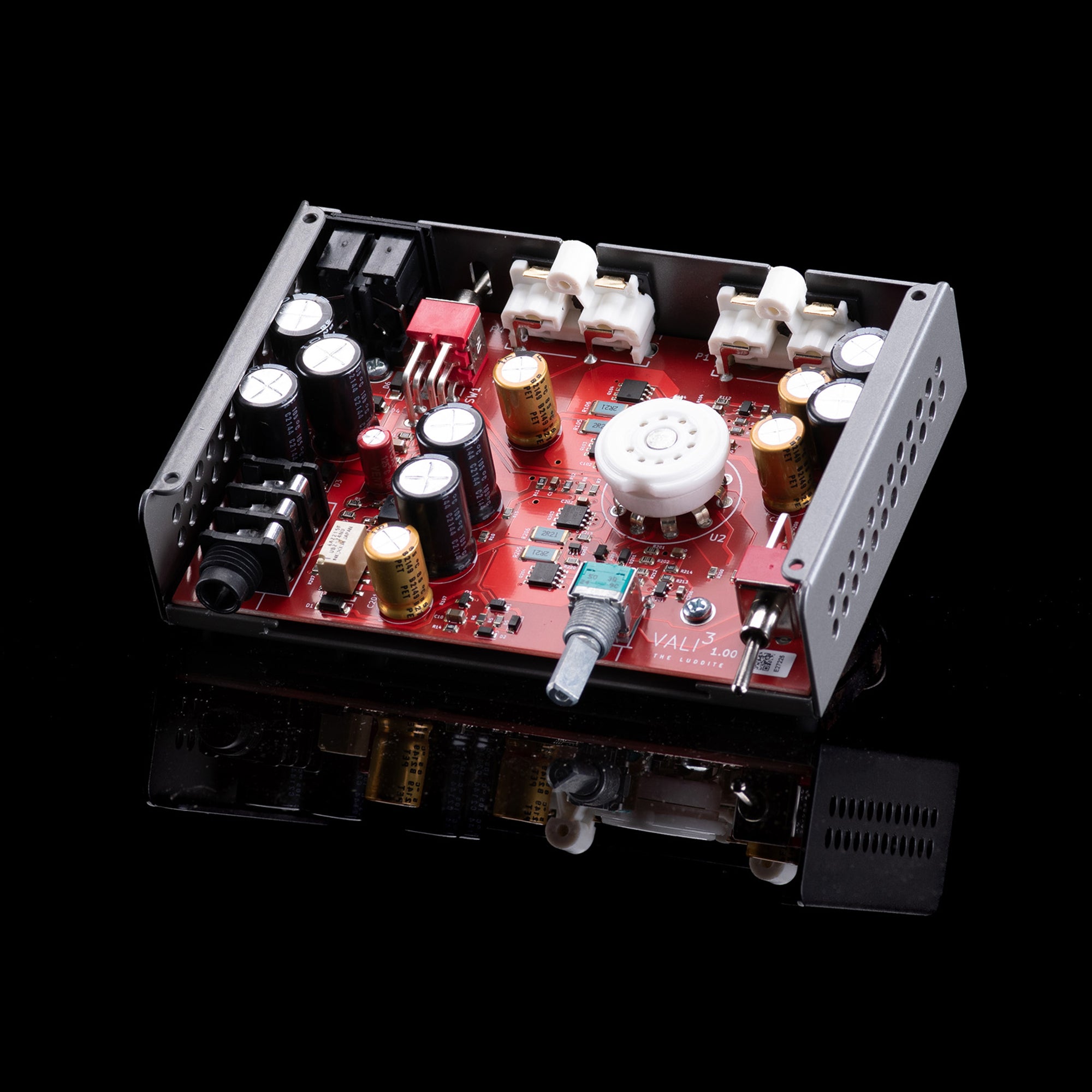 Schiit Audio Vali 3 Hybrid Tube Headphone Amplifier - High-Performance Audio for Home Studio, Gaming & Music Listening