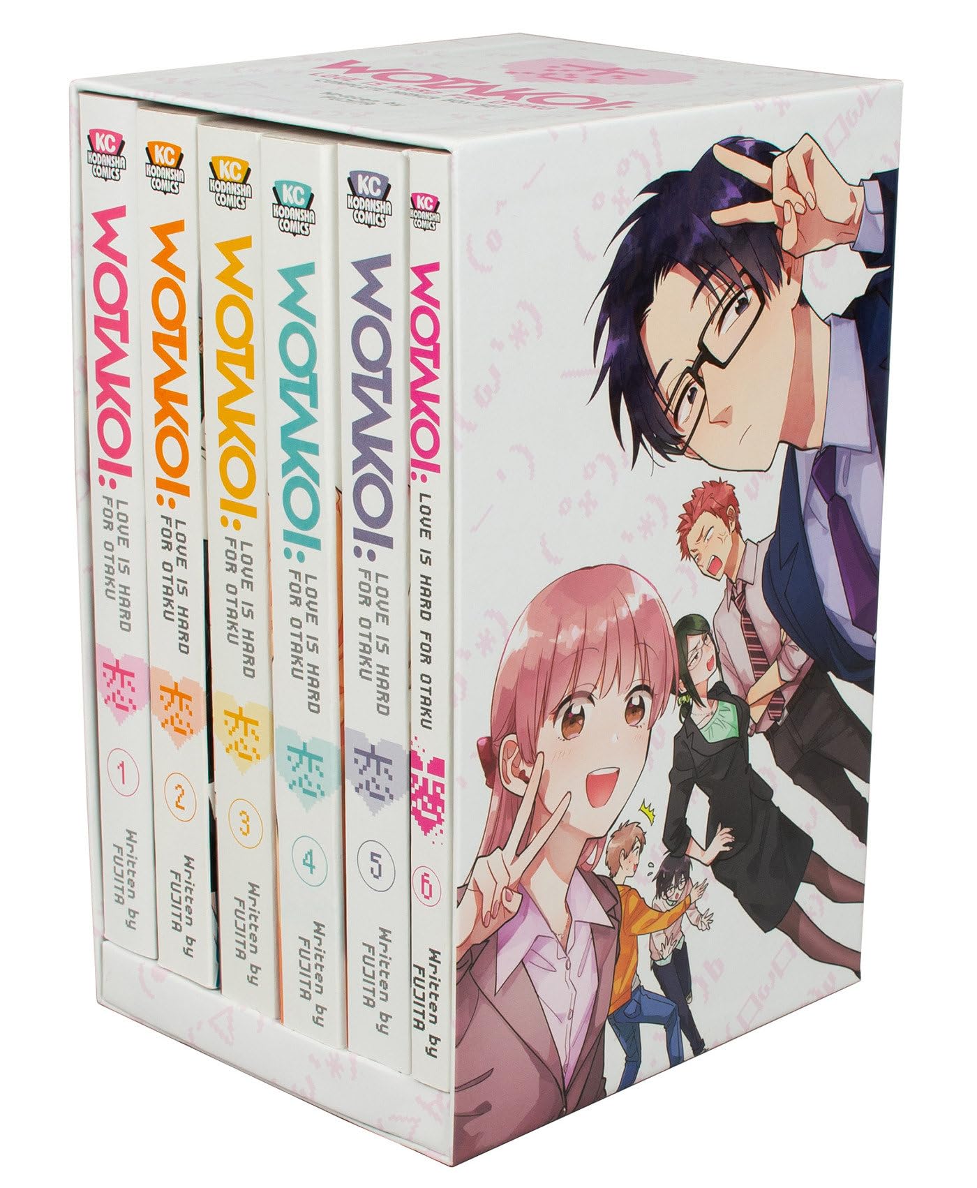 Wotakoi: Love Is Hard for Otaku Complete Manga Box Set | Japanese Romance Comic Collection | Perfect Gift for Anime Fans & Otaku Culture Enthusiasts | Great for Cosplay Inspiration & Manga Lovers