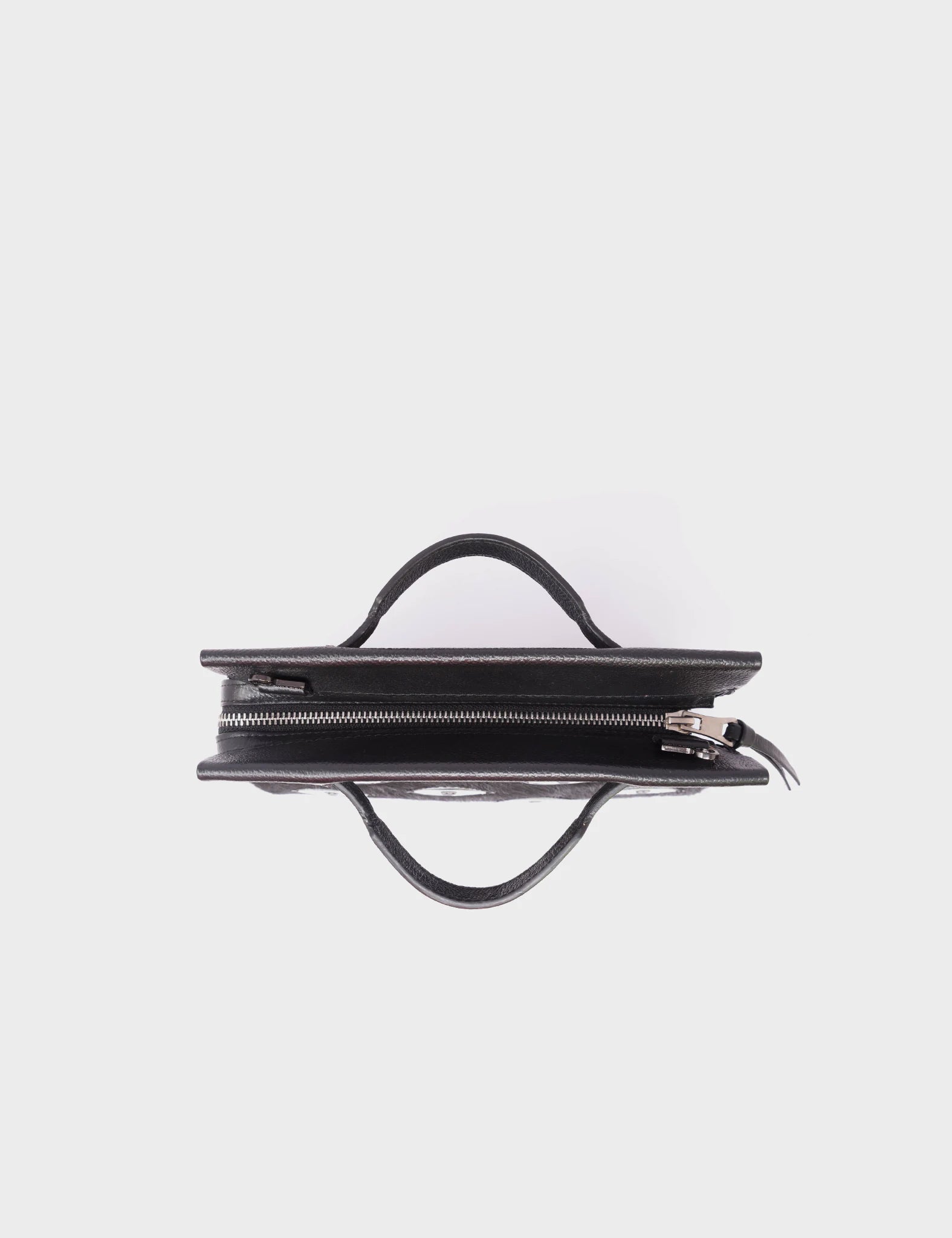 Vali Crossbody Small Black Leather Bag with Eyes Applique & Adjustable Handle - Perfect for Everyday Use, Travel, and Casual Outings