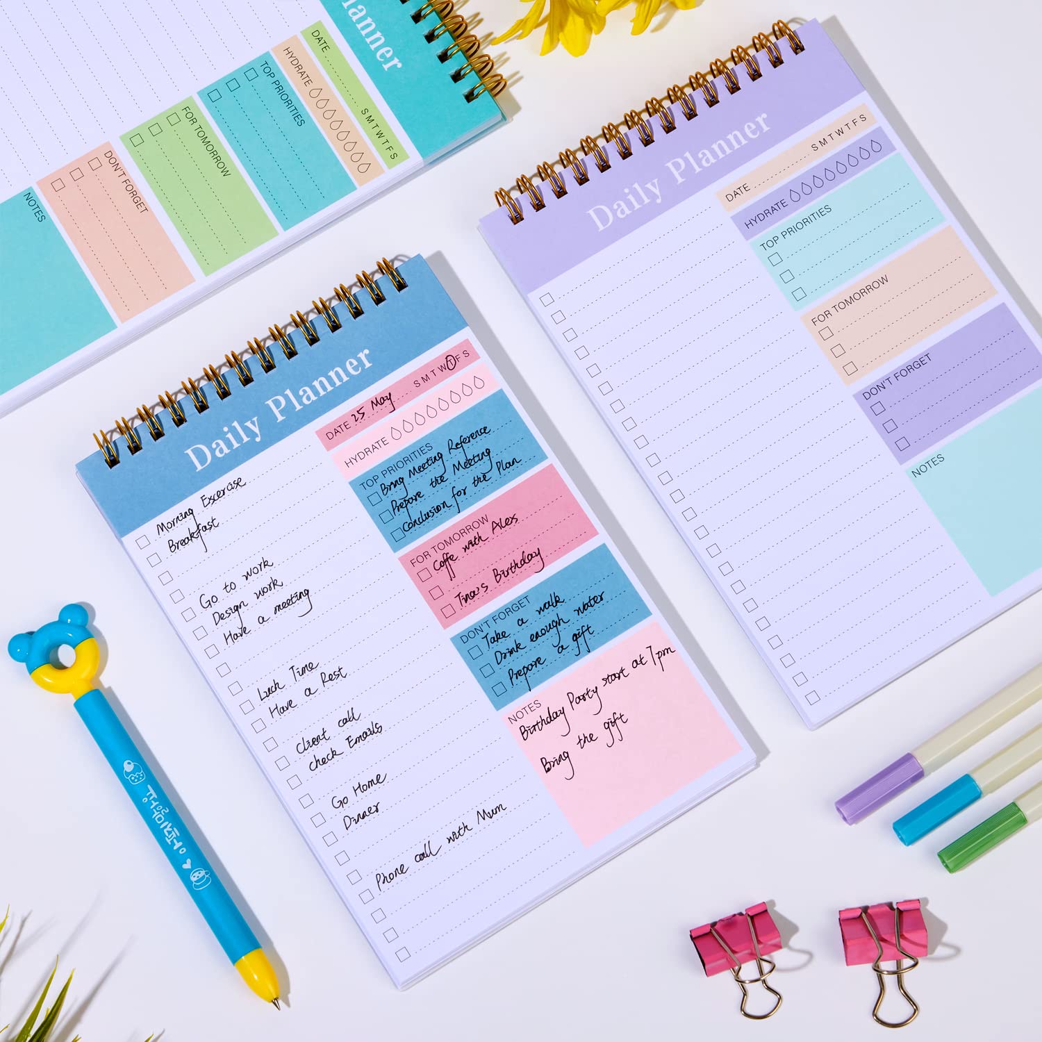 Premium Do List Notepad - 52 Sheets Undated Planner, 5.2