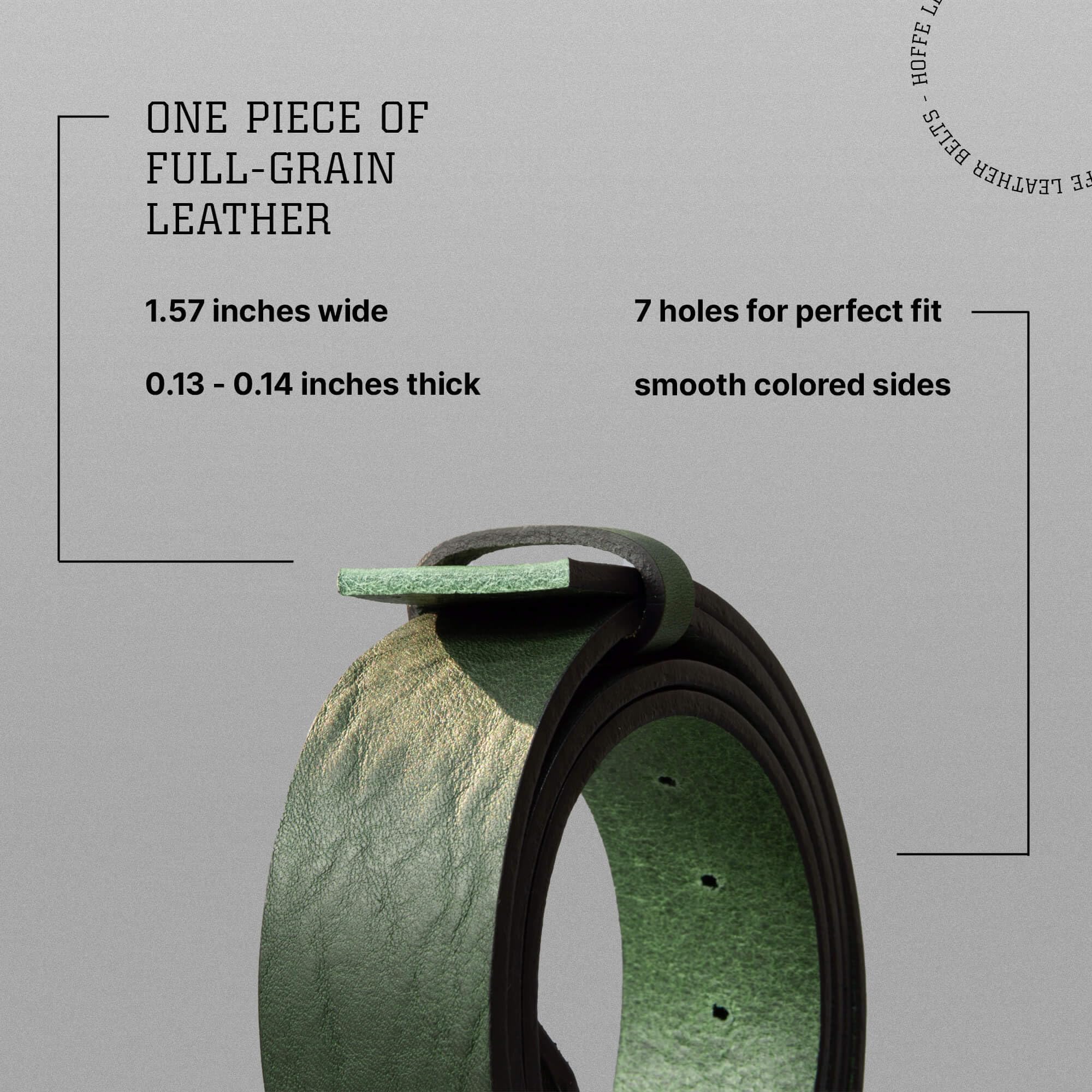 Premium Full Grain Leather Belt for Men - Handmade Reversible Dress & Casual Belt with Buckle | Perfect for Office, Wedding & Everyday Wear