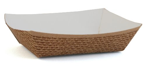 Southern Champion Tray 0560 #25 Hearthstone Clay Coated Paperboard Food Tray - 1/4-lb Capacity (Case of 1000) | Disposable Serving Bowls for Restaurants, Catering & Takeout