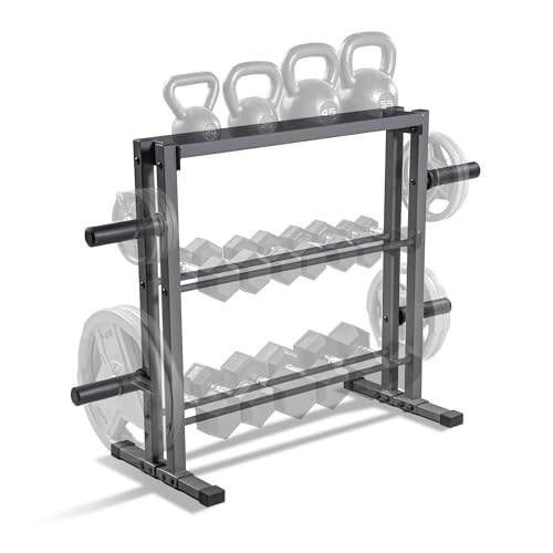 Black Combo Weight Rack