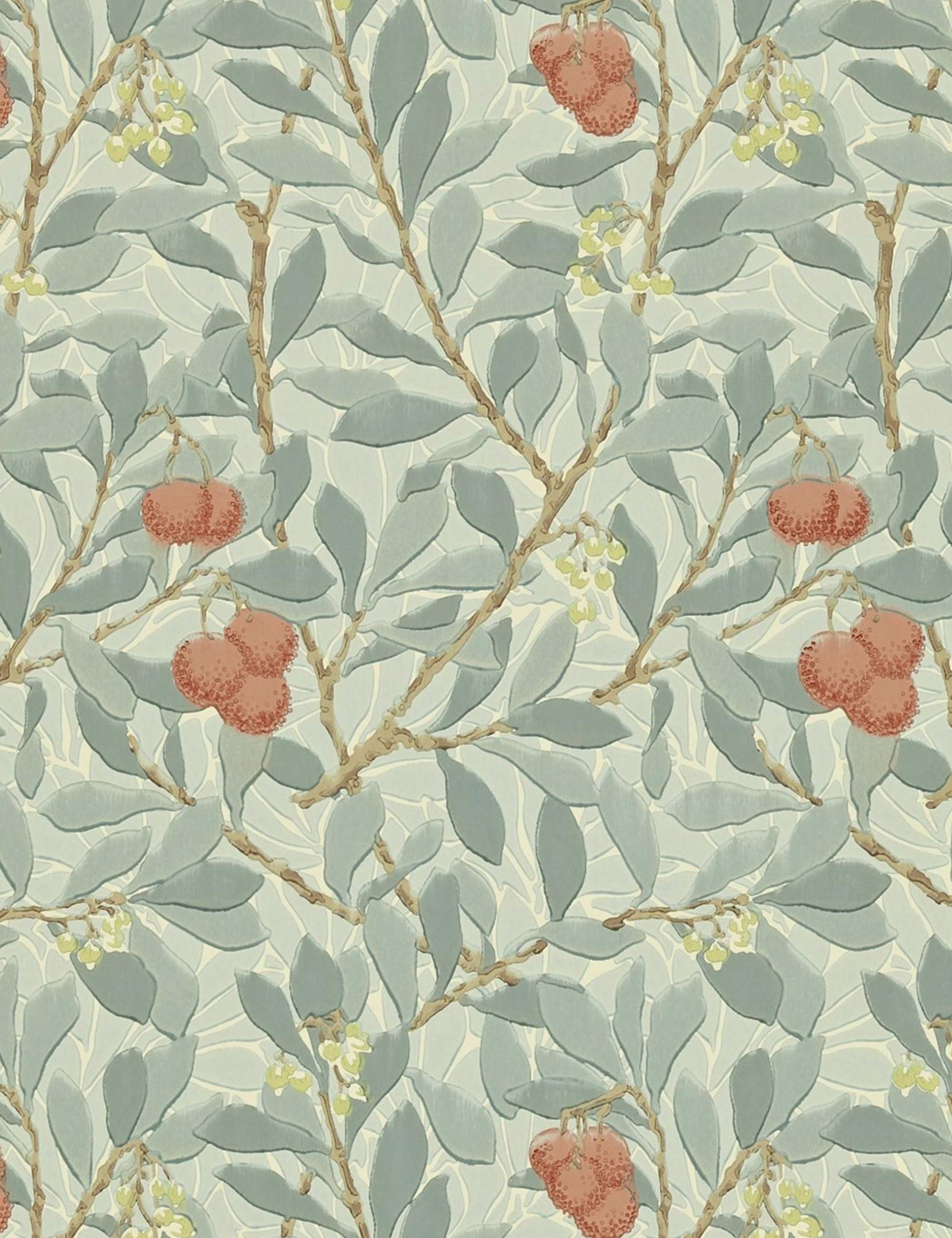 Arbutus Wallpaper - Premium Peel and Stick Wallpaper for Home Decor | Self-Adhesive Removable Wallpaper for Bedroom, Living Room, Kitchen | Easy to Install & Remove
