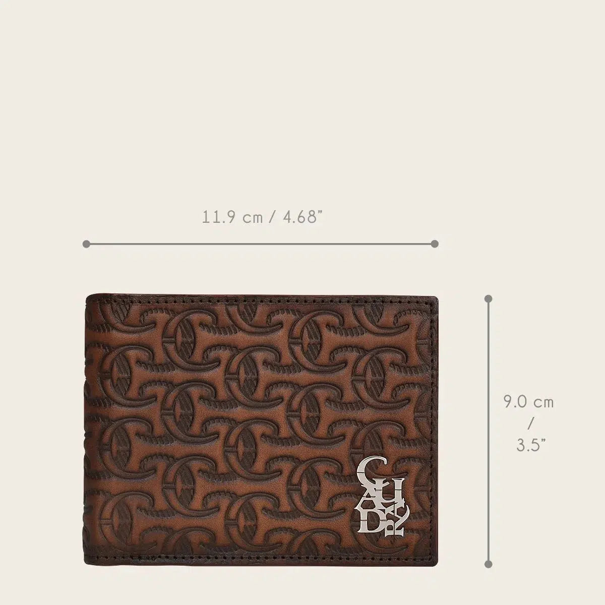 Genuine Cuadra Honey Cowhide Leather Bifold Wallet for Men - Premium RFID Blocking Slim Wallet with Money Clip - Perfect for Everyday Use, Travel & Gifting