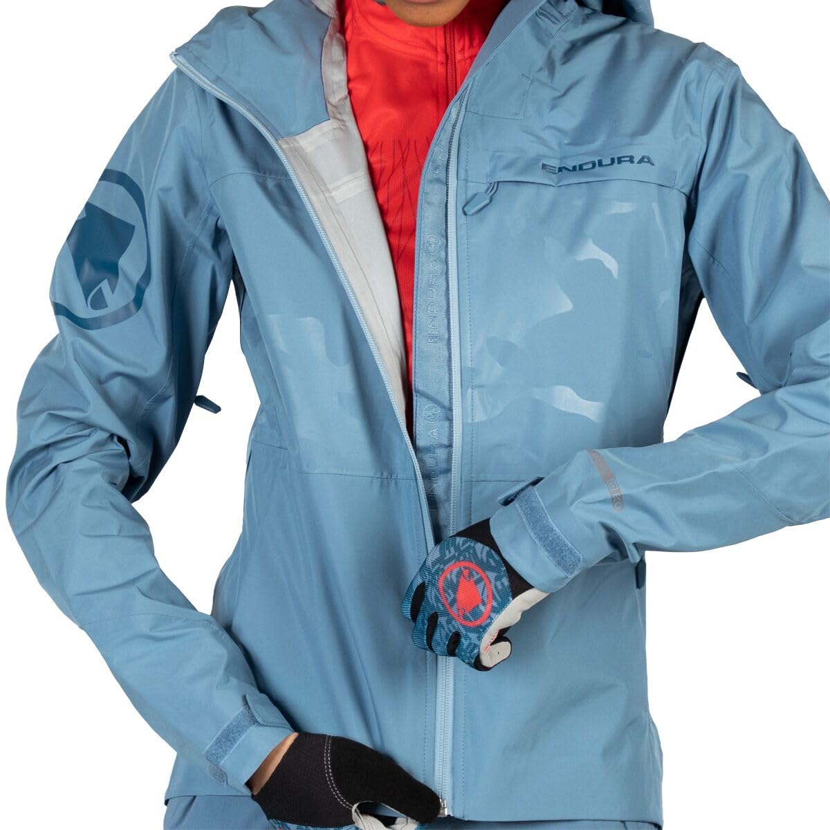 Endura Women's SingleTrack Mountain Cycling Jacket - Waterproof Windproof Bike Jacket for Outdoor Riding & Trail Adventures