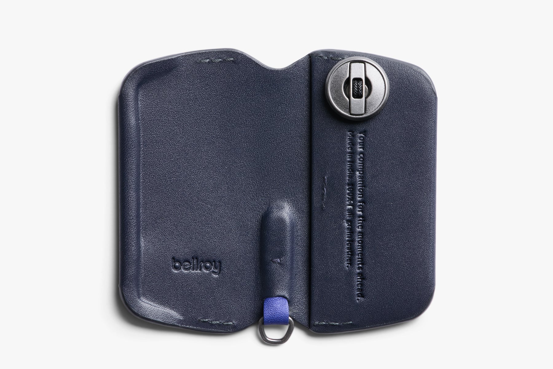 Bellroy Key Cover Plus Third Edition - Premium Leather Key Organizer for Keys, Cards & Cash | Slim & Durable RFID Protection | Perfect for Travel, Work & Everyday Carry (EDC)