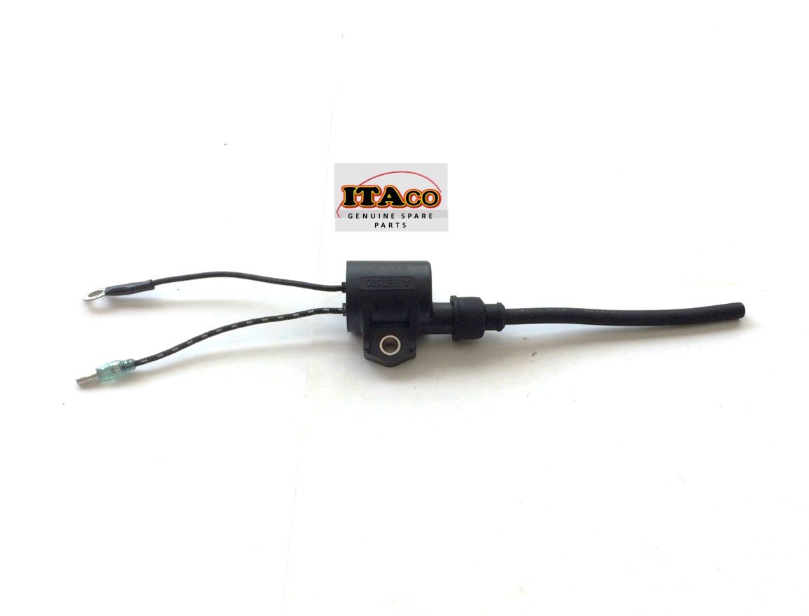 Original Japanese Boat Motor Ignition Coil Assy 6H5-85570-00 61N-85570-00 T20-06030002 - Replacement for Yamaha Parsun Marine Outboard 25HP-50HP 2-Stroke Engine - Perfect for Fishing Boats, Speedboats & Marine Engine Repairs