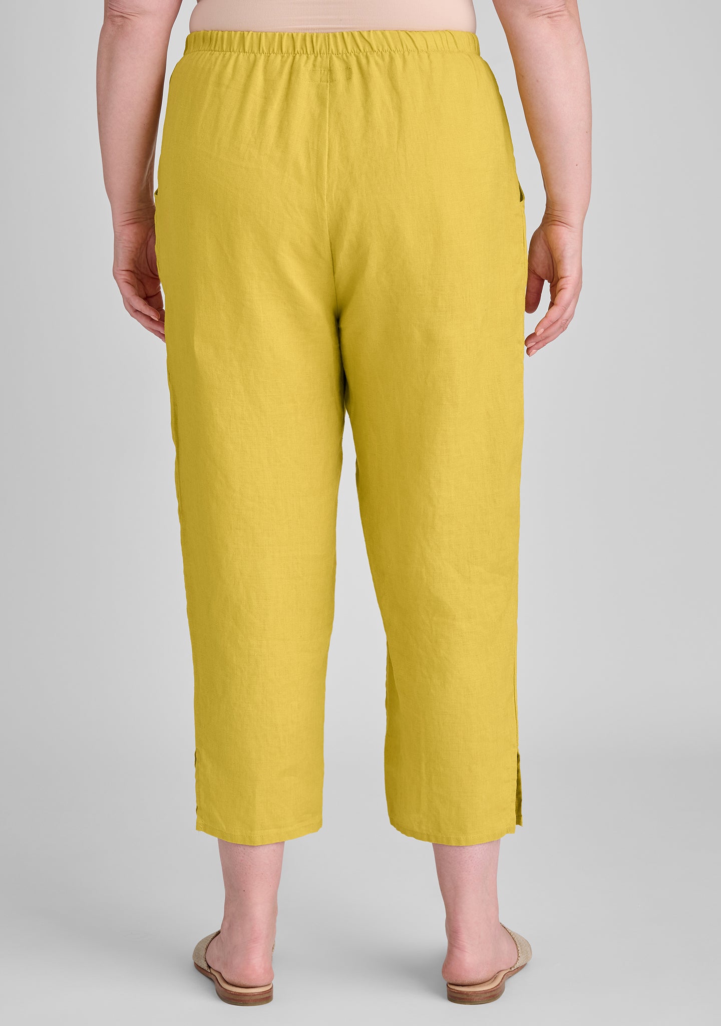 Stylish Tapered Linen Pants for Women - Comfortable & Breathable Summer Casual Pants for Work, Travel & Everyday Wear
