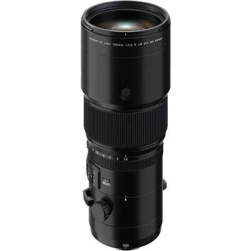 FUJIFILM FUJINON GF 500mm f/5.6 R LM OIS WR Telephoto Lens for GFX Mirrorless Cameras - Professional Wildlife & Sports Photography