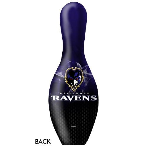 Baltimore Ravens NFL Bowling Pin Set - Officially Licensed Football Team Collectible for Fans, Home Decor & Game Room Accessories - Perfect for Sports Enthusiasts & Gift Giving