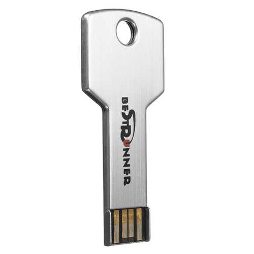 Bestrunner 32GB USB Flash Drive - Metal Keychain Thumb Design, High-Speed Data Transfer for Office, School & Travel Storage Needs