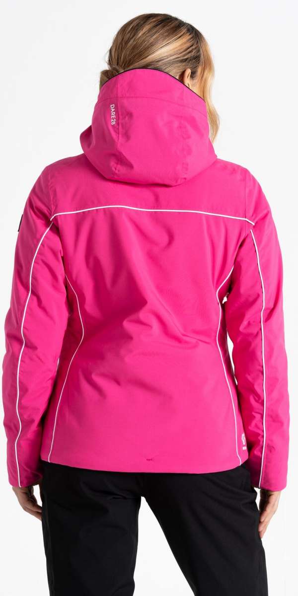 Dare2B Women's Insulated Winter Jacket 2024 - Waterproof Windproof Ski Coat for Cold Weather, Hiking & Outdoor Activities