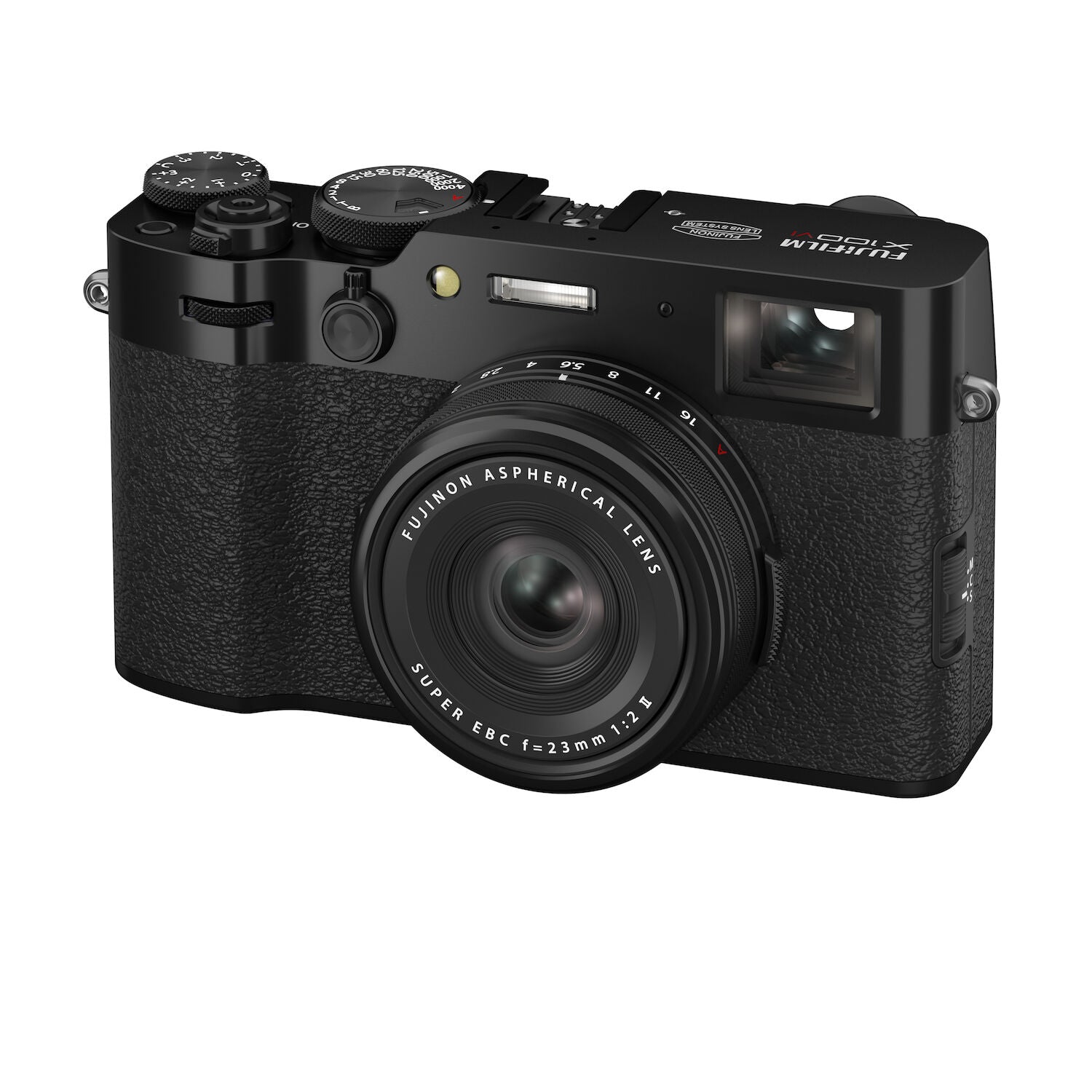 FUJIFILM X100VI Digital Camera 40.2MP APS-C Sensor - Black | Compact Mirrorless Camera for Street Photography & Travel Vlogging
