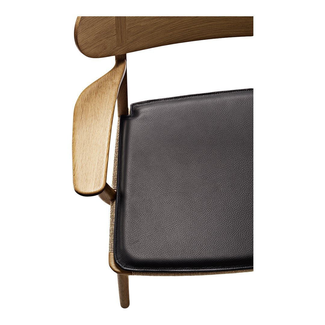 Premium CH22 Genuine Leather Seat Cushion - Comfortable & Durable Car/Office/Home Chair Pad - Perfect for Long Drives, Work & Relaxation