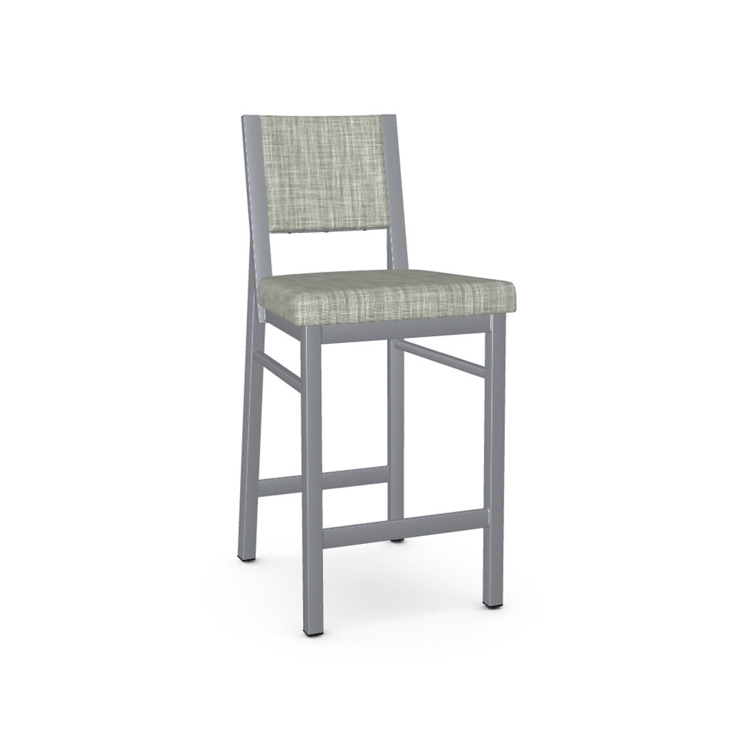 Payton Counter Stool - Modern Kitchen Bar Stools with Back Support, Adjustable Height & Swivel Seat - Perfect for Breakfast Bars, Kitchen Islands & Home Bars