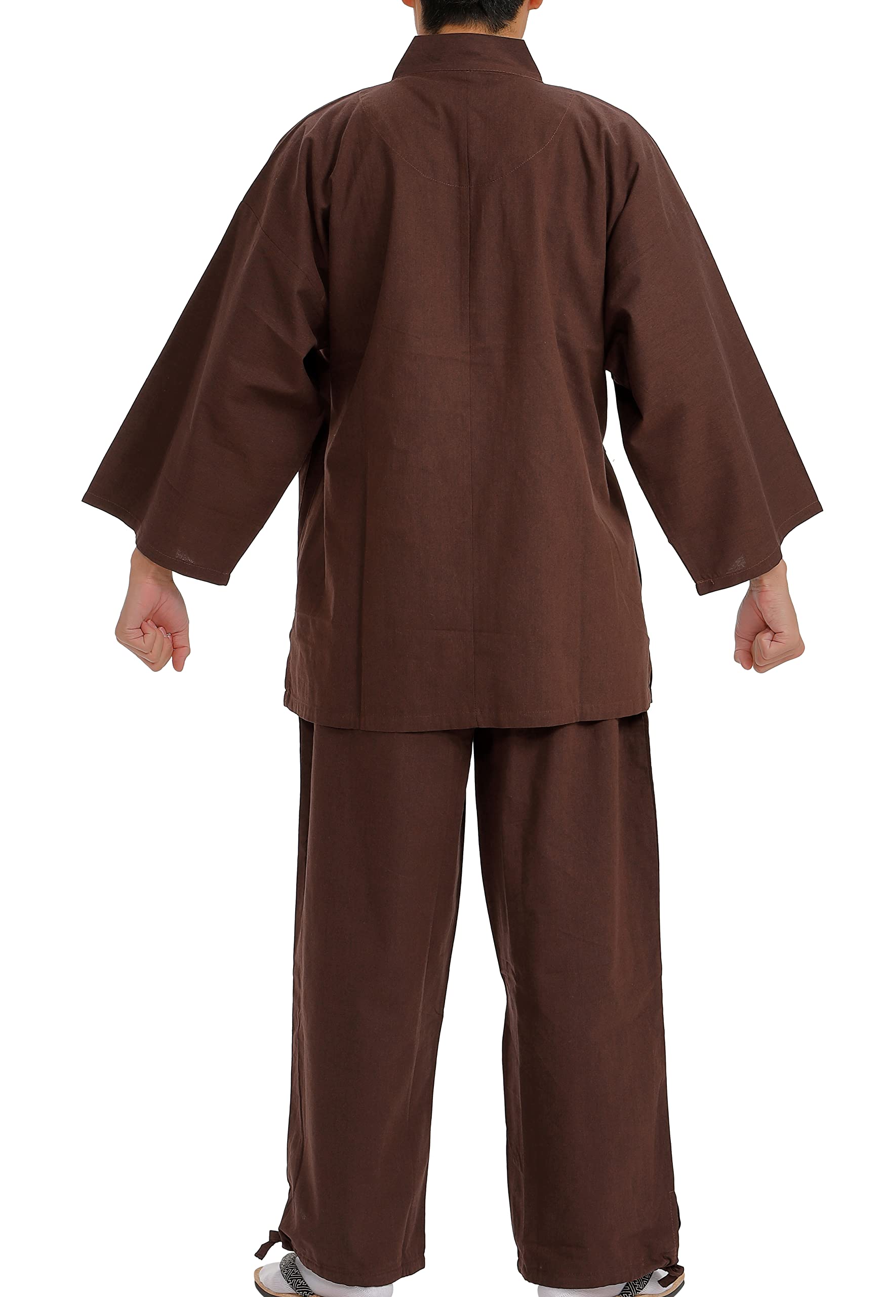 Authentic Japanese Samue Kimono Pajamas - Comfortable Traditional Loungewear for Relaxation at Home & Meditation