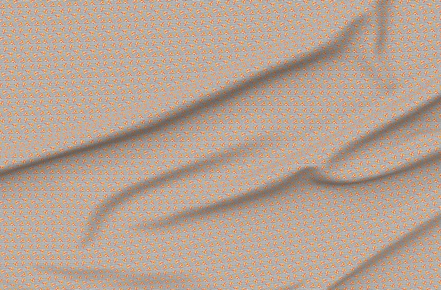 Scale Pizza Black Stripes Food Pepperoni Watercolor Printed Minky Fabric by The Yard - Soft Plush Fabric for Sewing Baby Blankets, Quilt Backing & DIY Home Decor Projects - Perfect for Nursery, Kids Room & Cozy Throw Blankets