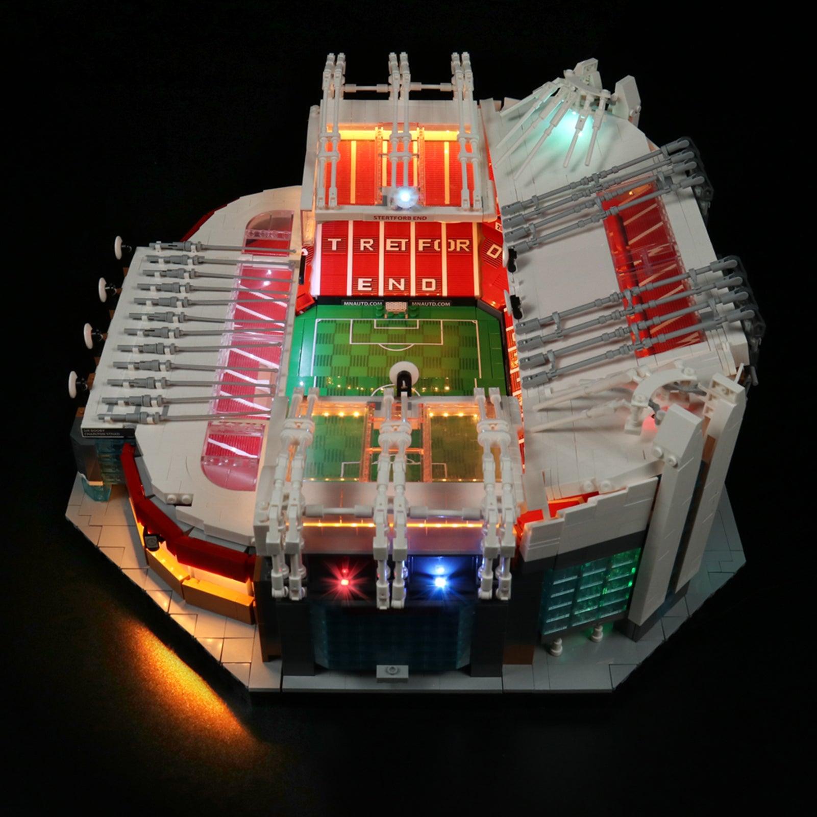 LEGO Creator Expert Old Trafford Manchester United 10272 Light Kit - LED Lighting Set for LEGO Stadium Model - Enhance Display for Home, Office & Fan Collection