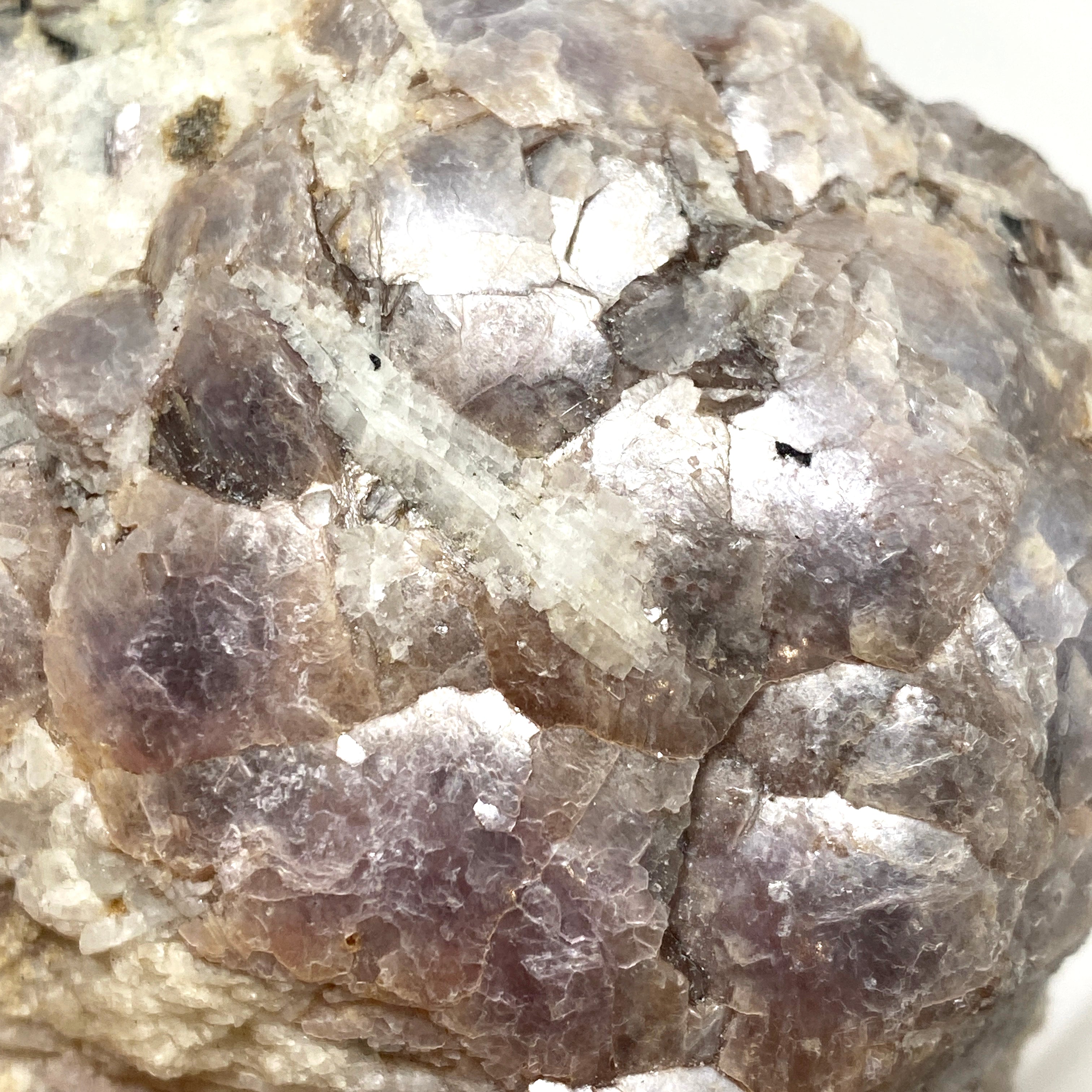 Natural Lepidolite Crystal Stone - Healing & Stress Relief | LEPC 01 | Meditation, Jewelry Making & Home Decor