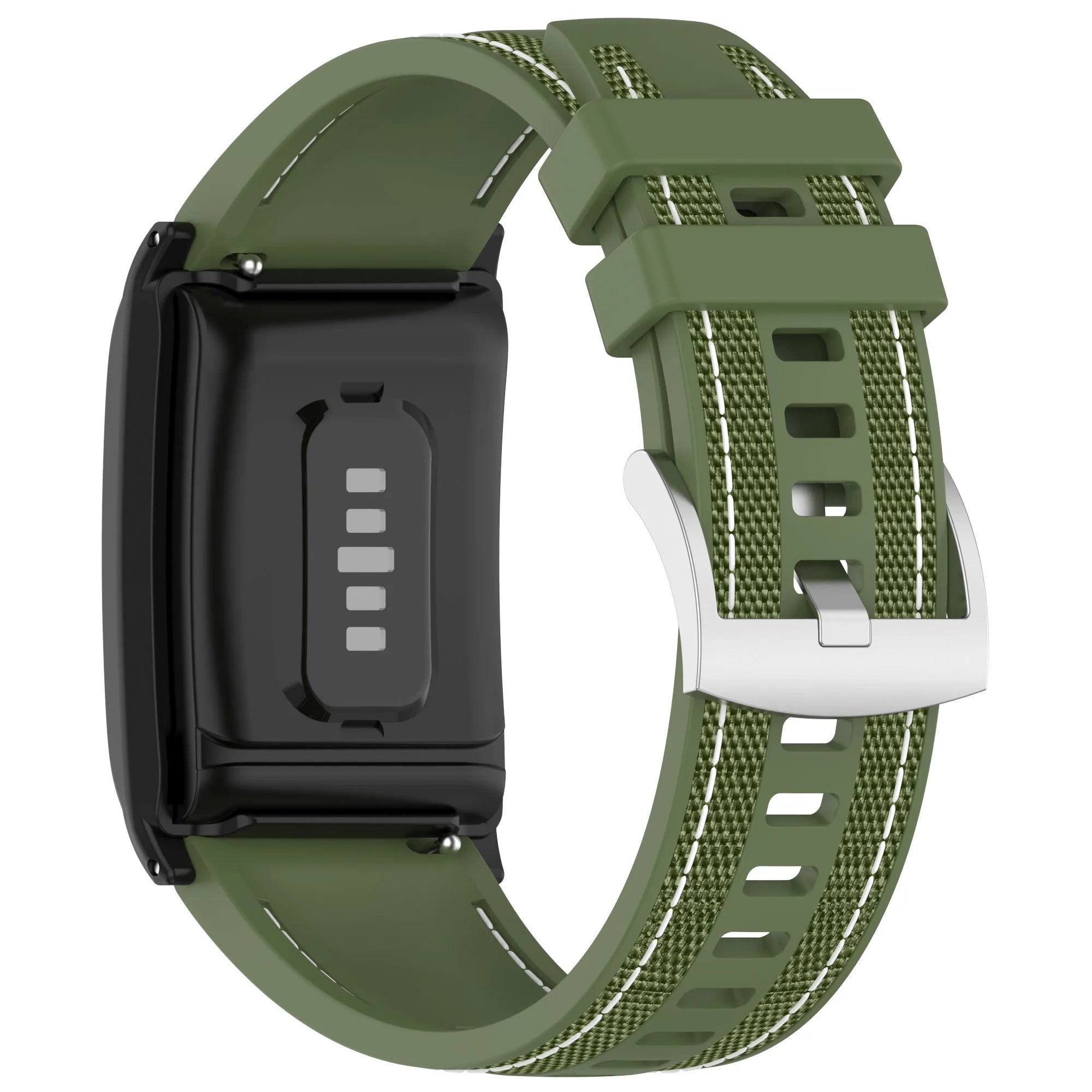 Premium Nylon & Silicone Replacement Straps for Whoop 4.0 & 3.0 - Comfortable Fitness Tracker Bands for Running, Workouts & Daily Activity Tracking
