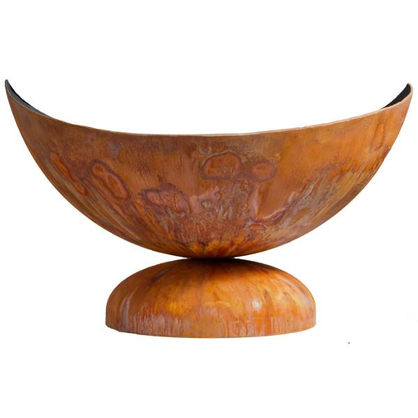 Lunar Artisan Fire Bowl - Handcrafted Outdoor Fire Pit for Backyard, Patio & Camping - Perfect for Bonfires, Gatherings & Relaxation