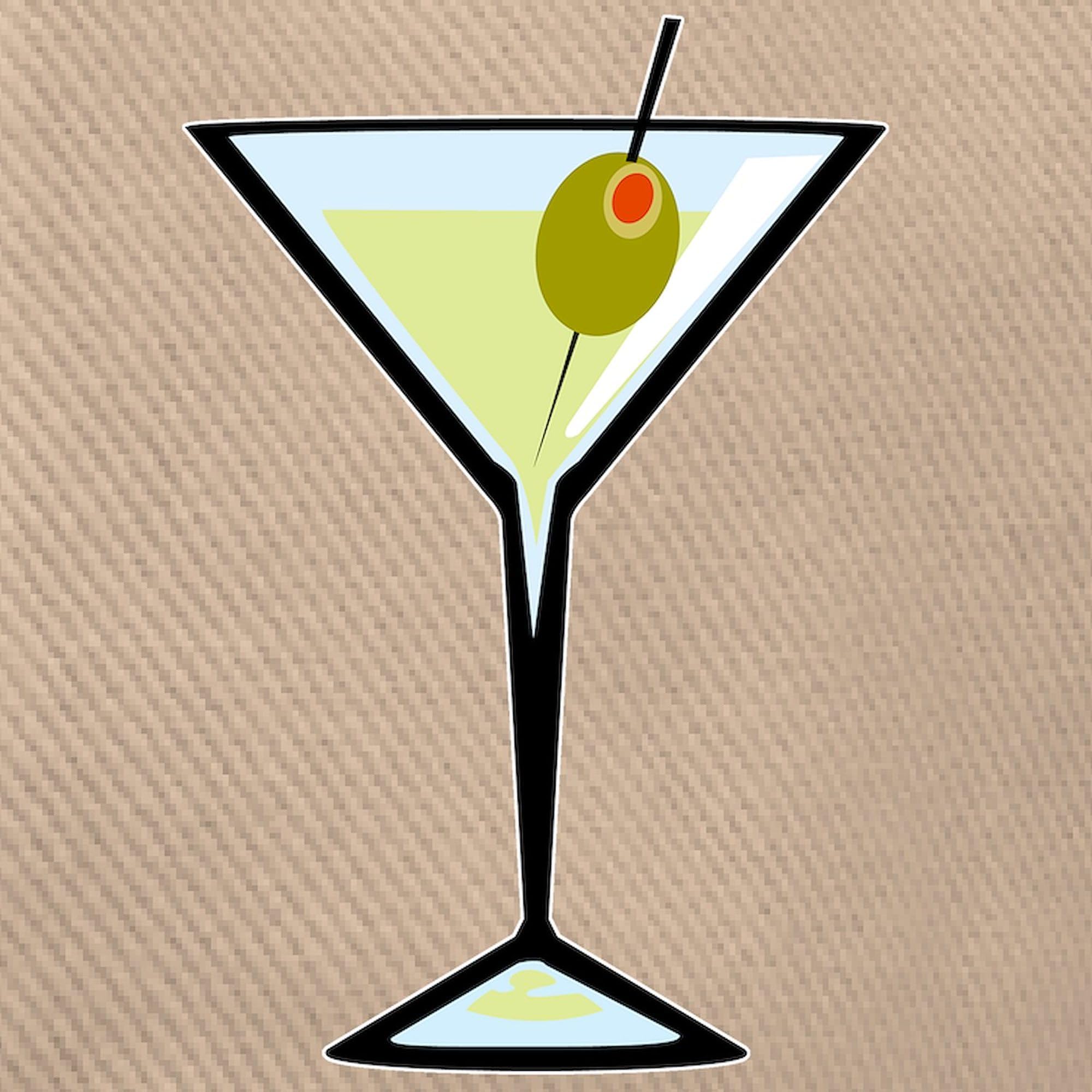 Dirty Martini Adjustable Baseball Cap for Cocktail Lovers