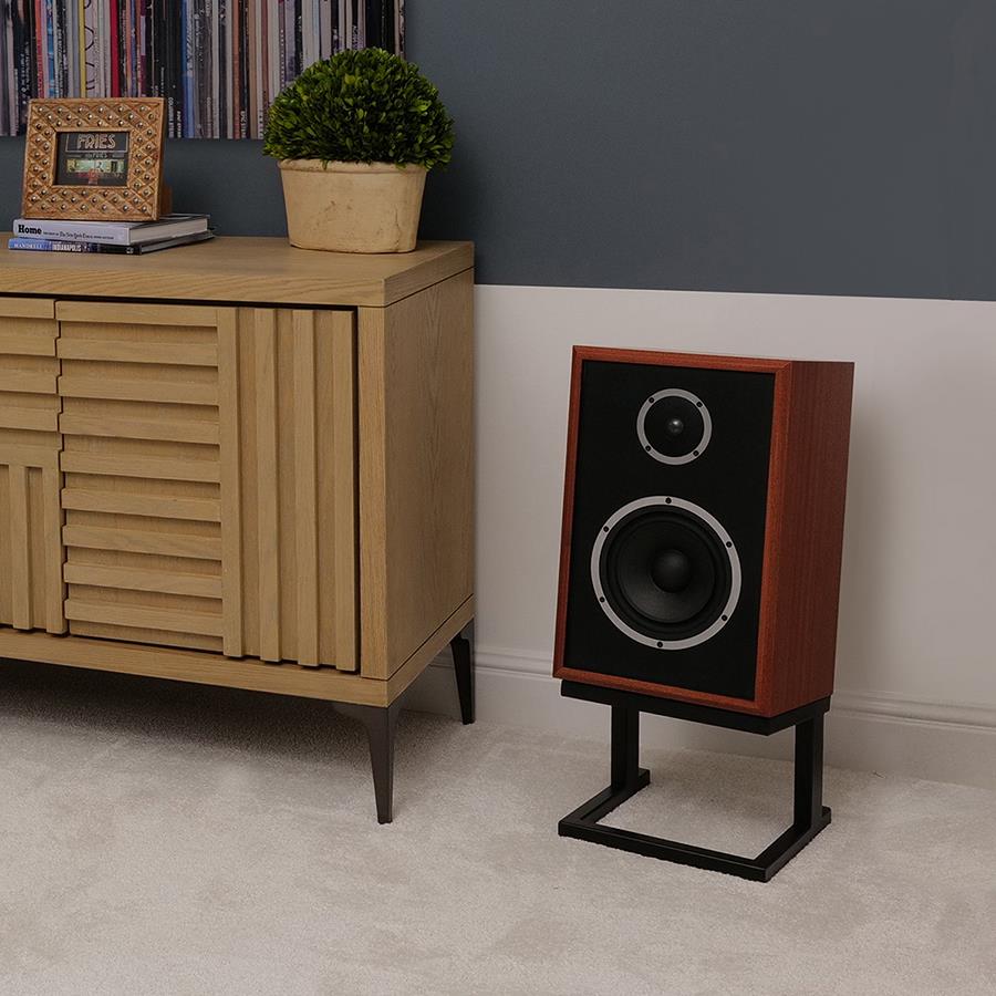 KLH Model Three Premium Bookshelf Speakers - High Fidelity Sound for Home Audio, Studio & Gaming - Compact Design for Small Spaces & Bookshelves