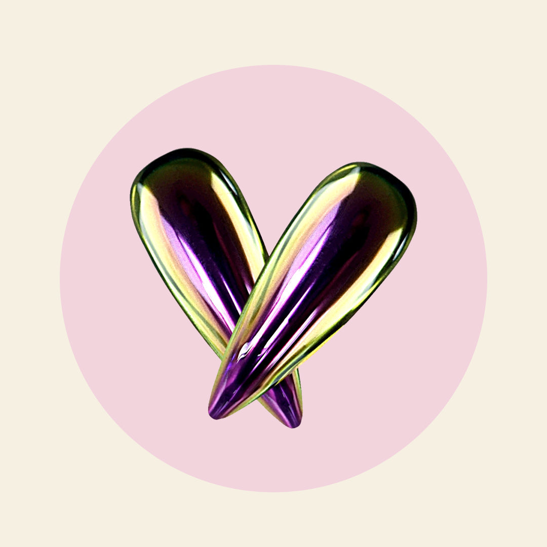 Mitty Super Chrome Amethyst Crystal - Natural Healing Stone for Meditation, Chakra Balancing & Home Decor