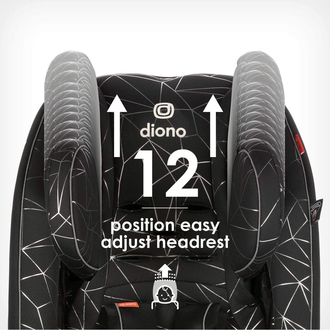 Diono Radian 3 RXT All-in-One Convertible Car Seat for Infants to Toddlers - Safe & Comfortable for Travel, School, and Family Road Trips