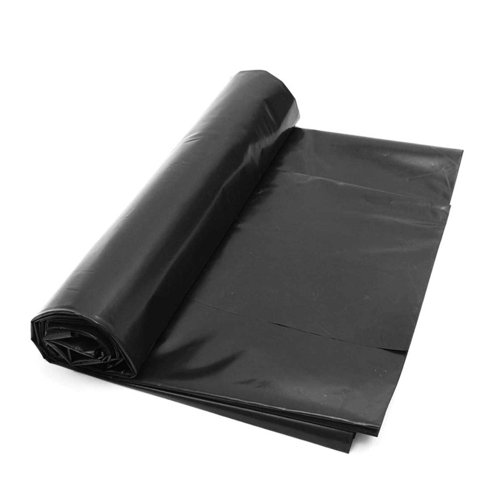 Heavy Duty 0.13mm HDPE Pond Liner - Black Rubber Waterproof Pool Membrane for Small Fish Ponds, Garden Fountains & Above Ground Water Features | Durable Outdoor Waterproofing Solution for DIY Pond Construction & Landscaping Projects