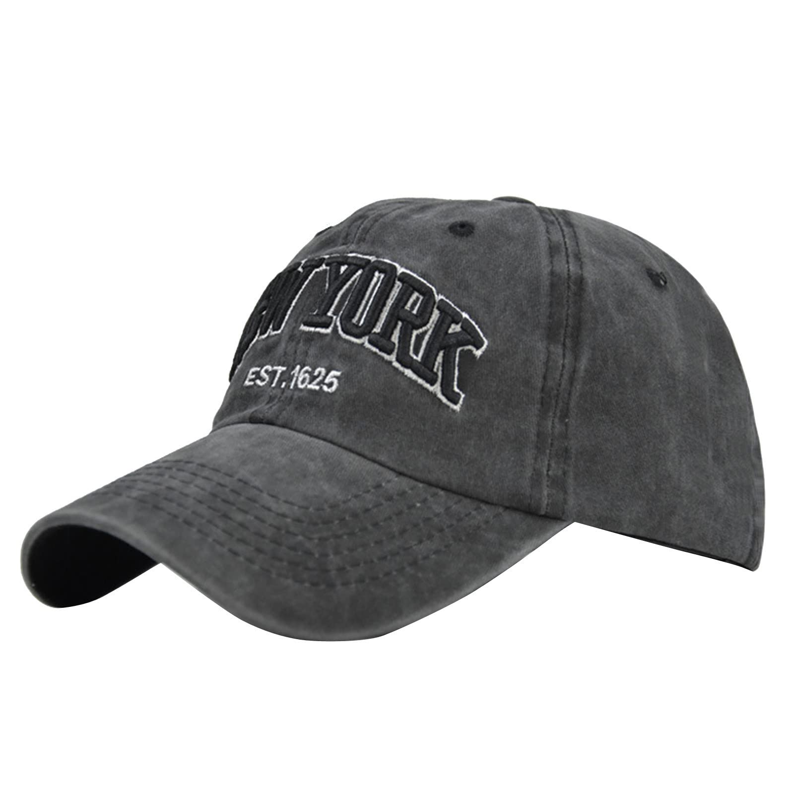 Stylish Hip Hop Embroidery Baseball Cap - Adjustable Cotton Sun Hat for Men & Women - Perfect for Outdoor Sports, Street Fashion & Casual Wear